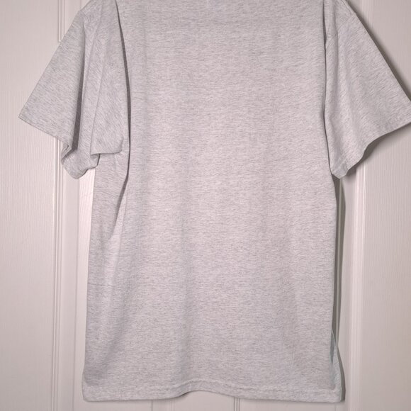 Santa Claus, Indiana USED Shirt (L, Gray, Y2K, Christmas, Holidays) - Picture 7 of 7